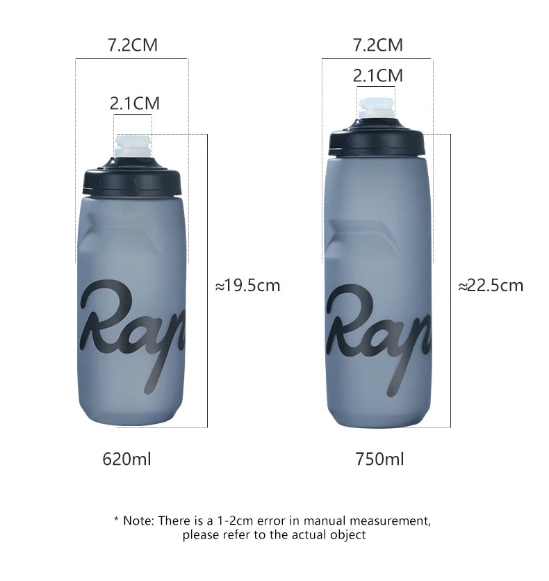 Rapha Cycling Water Bottle 620 750ml Leak-proof Squeezable Taste-free BPA-free Plastic Camping Hiking Sports Bicycle Kettle