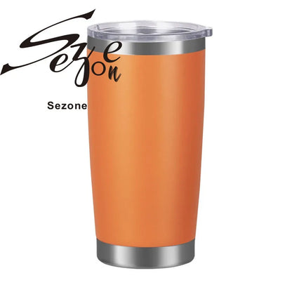 20oz Coffee Mug Thermal Cup Tumbler with Lid 304 Beer Stainless Steel Vacuum Insulated Double Wall xicaras caneca copo termico