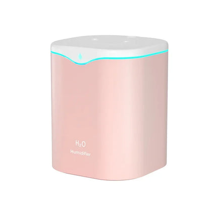 2000ML USB Air Humidifier Double Spray Port Essential Oil Aromatherapy Humificador Cool Mist Maker Fogger Purify   Office Smell