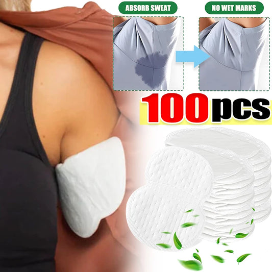 Underarm Sweat Absorption Patch Unisex Sweatproof Sweat Pad Clothes Armpit Keep Dry Adhesive Stickers Light Invisible Paster