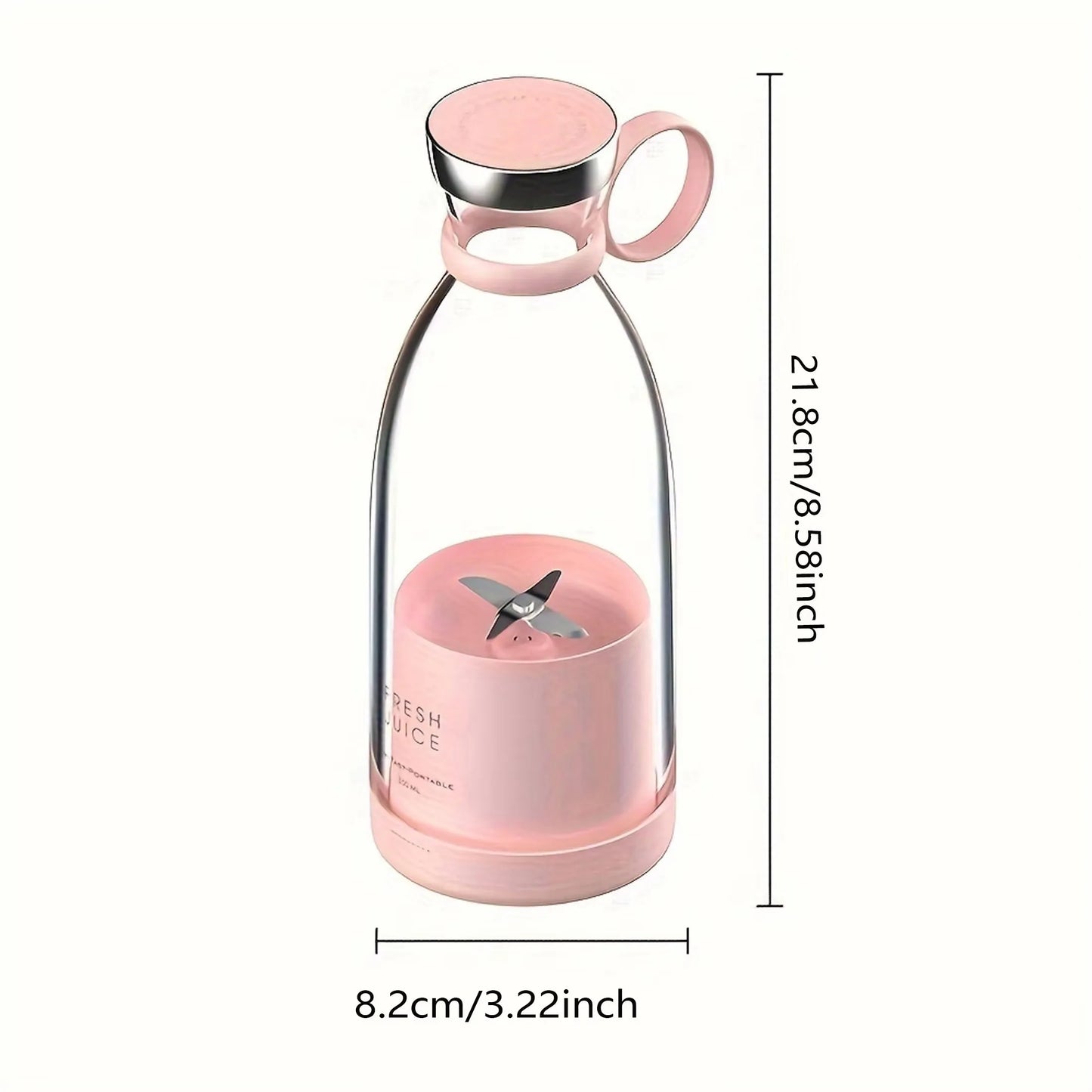 1pc Electric juicer, Usb blender, anime portable fruit blender, juicer, cartoon vegetable milkshake, juicer, gift