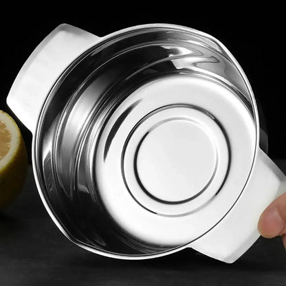 1pc Portable Stainless Steel Lemon Squeezer and Juicer with Bowl Container - Easy to Use and Convenient for Oranges, Lemons