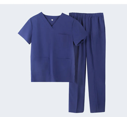 UltraAir™ Quick-Dry Scrubs Medical Uniform Stretch Nurse Doctor Workwear Top and Pant Hospital Dental Clinic Outfits S11-01