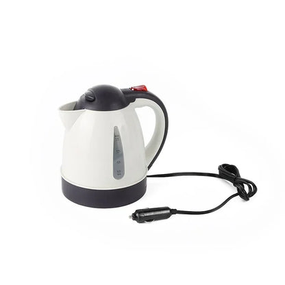 Car TruckElectric Kettle 1000ml Portable Travel Water Boiler Truck Car Coffee Tea Heating Water Bottle Heated Pot 12V 24V