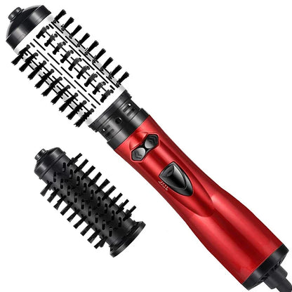 Hot Air Brush Design 3-In-1 Rotating Electric Hair Straightener Curling Comb Roller One-Step Electric Ion Hair Brush Hot comb