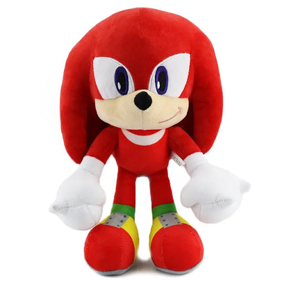 30cm Sonic peluches toy  cartoon hedgehog Amy Rose knuckle tail soft stuffed doll child birthday Sonic lovely  toys