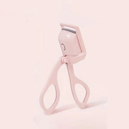 1PC electric eyelash curler with heating function, portable rechargeable eyelash curler, long-lasting curling, beauty tool