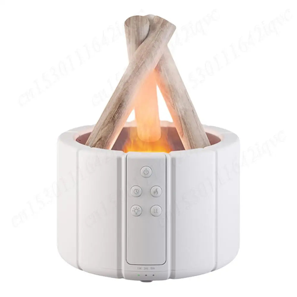 250ml Campfire Flame Aroma Diffuser Bonfire Air Humidifier Ultrasonic Cool Mist Maker Fogger Aromatherapy Essential Oil Diffuser