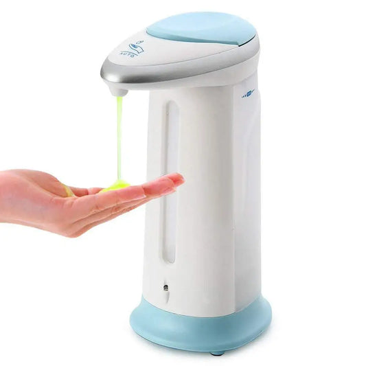 400ml Automatic Liquid Soap Dispenser Shampoo Dispenser Smart Sensor Touchless Dispenser For Kitchen Bathroom Accessories Set