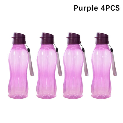 800ML Bottle Plastic Water Bottle Portable Outdoor Sports Water Cup Large Capacity Solid Color Space Cup Plastic Drinkware