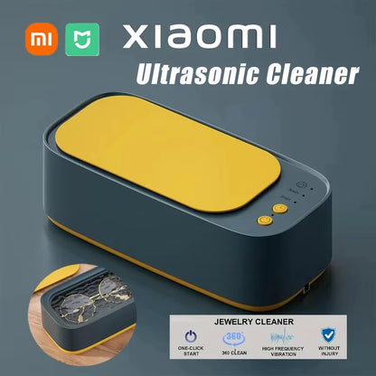 Xiaomi Ultrasonic Glasses Cleaning 45KHZ Ultrasound Jewelry Cleaner Machine High Frequency Ultrasonic Cleaning Bath For Jewelry