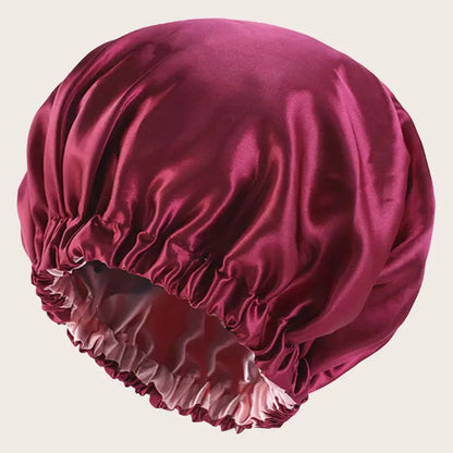 Protect your beautiful, natural hair with this exquisite, luxurious satin hair bonnet for women. This premium quality satin bonn