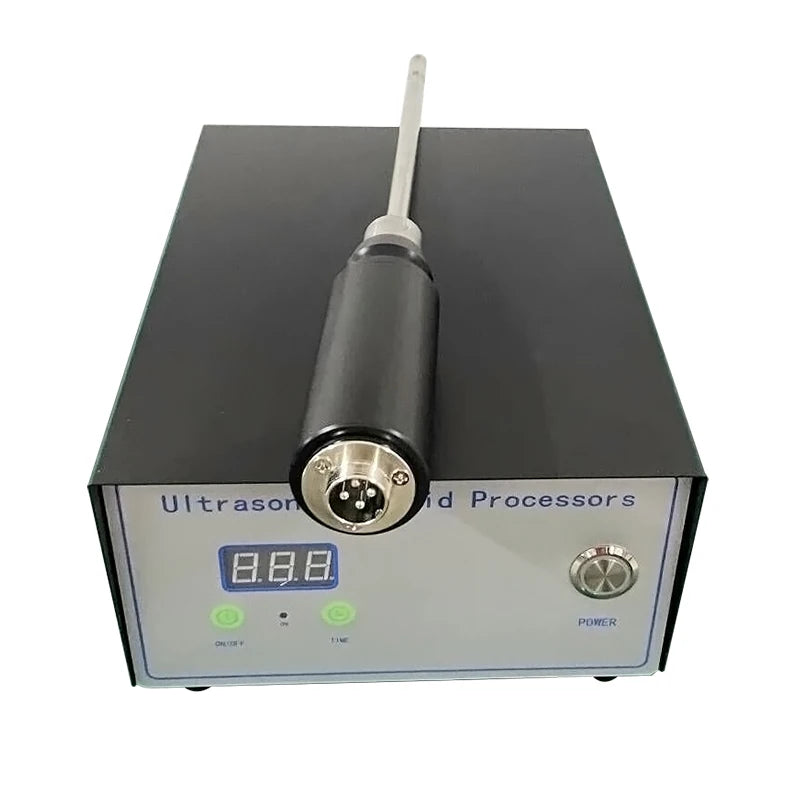 28KHz Lab Ultrasonic Homogenizer Ultrasound Rod Sonicator Vibration Bar for Medicine Herbal Plant Extractor Oil Liquid Mixing