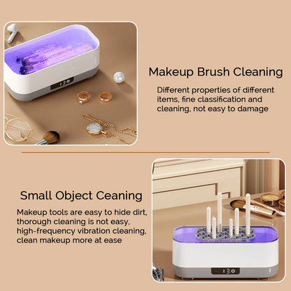 Ultrasonic Glasses Cleaning Ultrasound Jewelry Cleaner Machine High Frequency Ultrasonic Cleaning Bath For Jewelry Makeup Brush