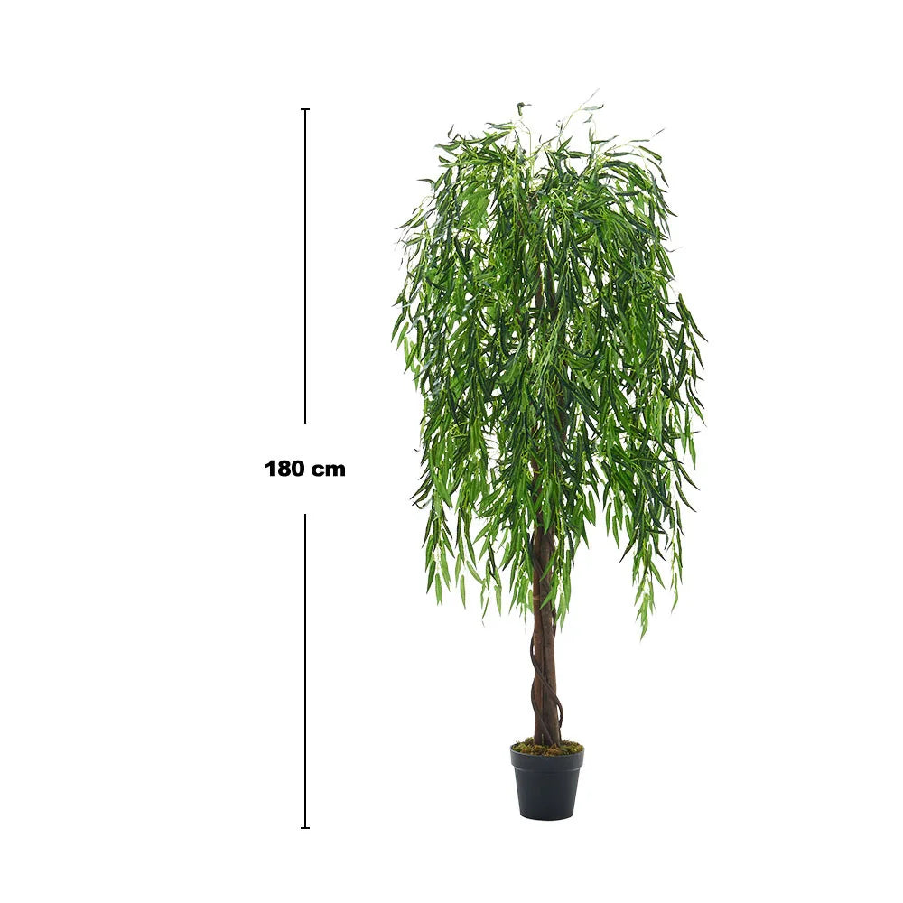 【Breeins】Artificial Plant Fake Green Tree in Pot