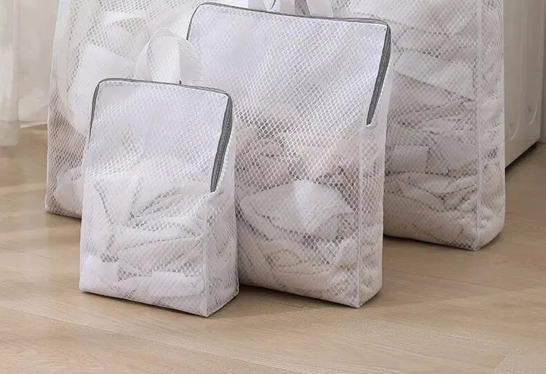 1PC 3D Laundry Bag WithDrawable Mesh Bag Washing Machine Filter Mesh Bag Anti Deformation Laundry Bag