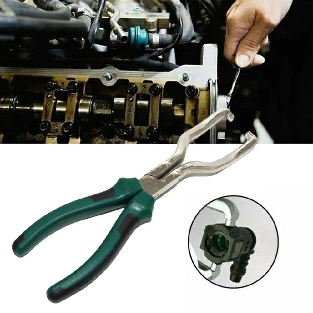 Professional Gasoline Pipe Joint Pliers Filter Caliper Oil Tubing Connector Disassembly Tools Quick Removal Pliers Clamp Repair