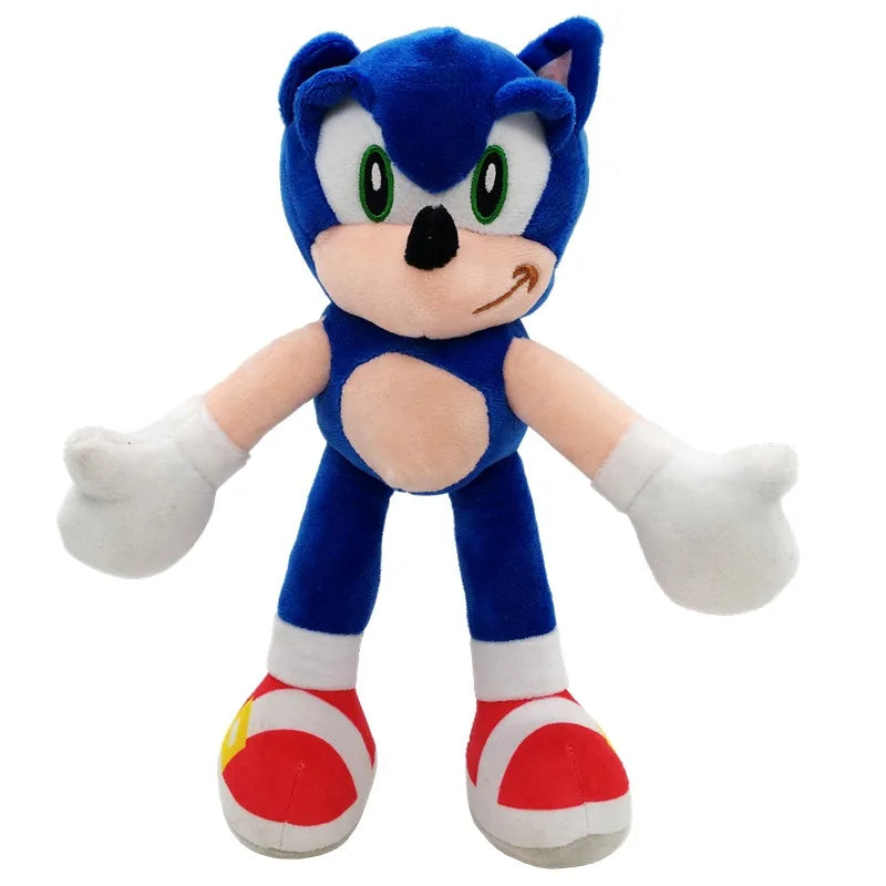 【New Arrival】28cm Sonic Super Sonik Plush Toy  Hedgehog Doll for Kids | Safe Materials |  Ideal Birthday Gift for Children