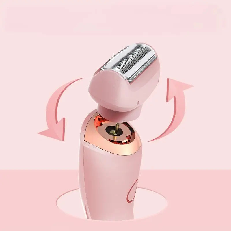 Women's Double-Headed Hair Remover, Private Area Hair Trimmer, Electric Shaver, Women's Epilator