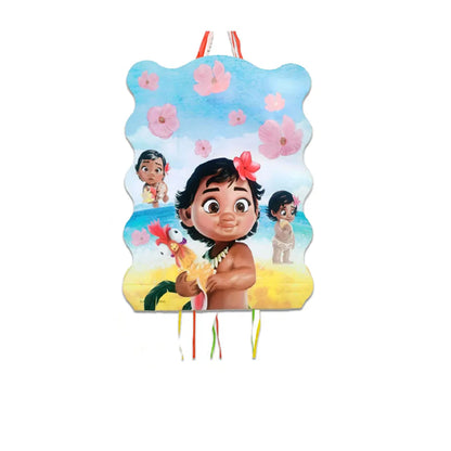 1pcs/lot Disney Cartoon Moana Theme Pinatas Kids Favors Happy Birthday Events Party Decorations DIY Pinata Toys