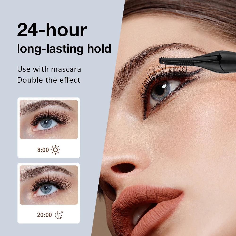 Electric USB Eyelash Curler Electric Heated Eyelash Curler Eyelash Curling Quick Heating Professional Electric Eyelashes Clip