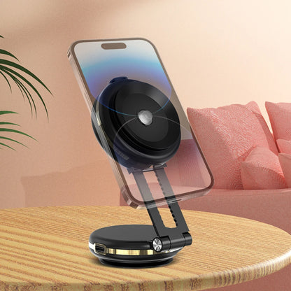 360° Adjustable Magnetic Car Phone Holder Stand Dual-Sided Vacuum Adsorption Ultra Stable Suction Cup Bracket for iPhone Xiaomi