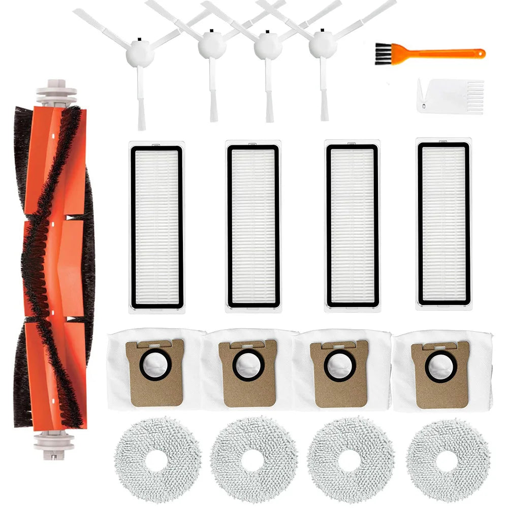 Vacuums Spare Parts For Dreame L10s Ultra S10 S10 Pro for XIAOMI Mijia Omni X10+ Dust Bags Main Side Brush Hepa Filter Mop Rags