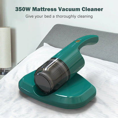 350W Mattress Vacuum Cleaner Mite Removal Instrument Wireless Household Bed Vacuum Machine Cleaner UV Lamp Effectively Clean