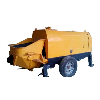 YG Concrete Pump Automatic Construction Machinery Trailer Mobile Concrete Pump Portable Concrete Mixer Mixing Machine with Pump