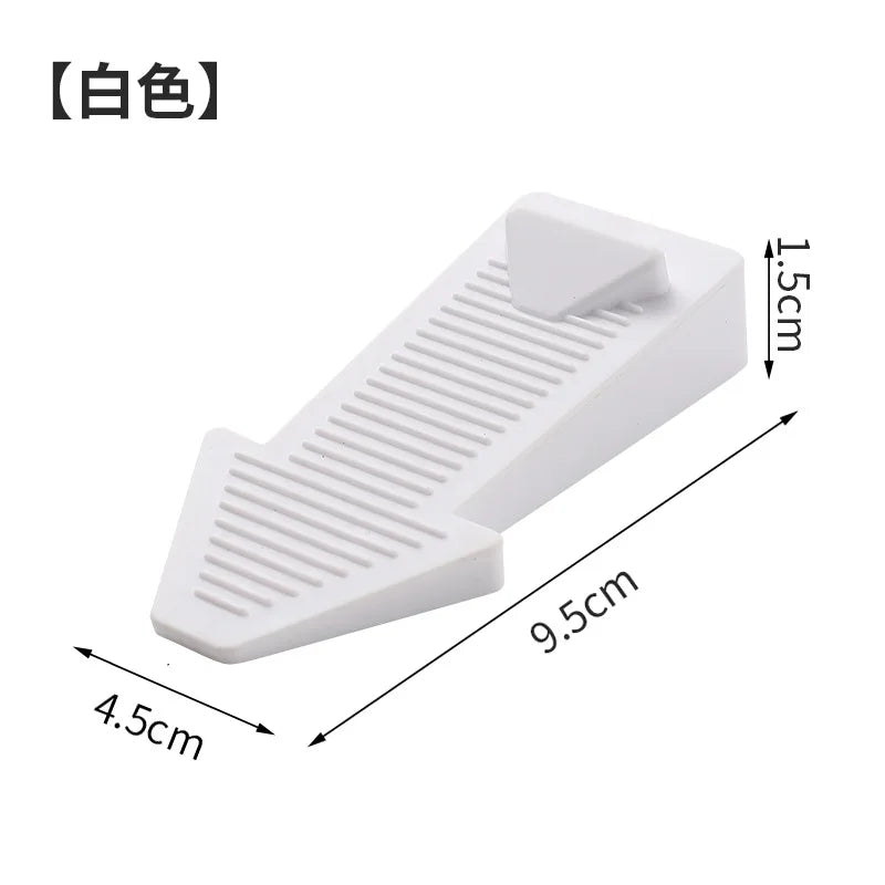 1pcs Arrow Shaped Non Slip Rubber Door Stopper For Bedroom Study Silent Door Anti Impact Door Stopper