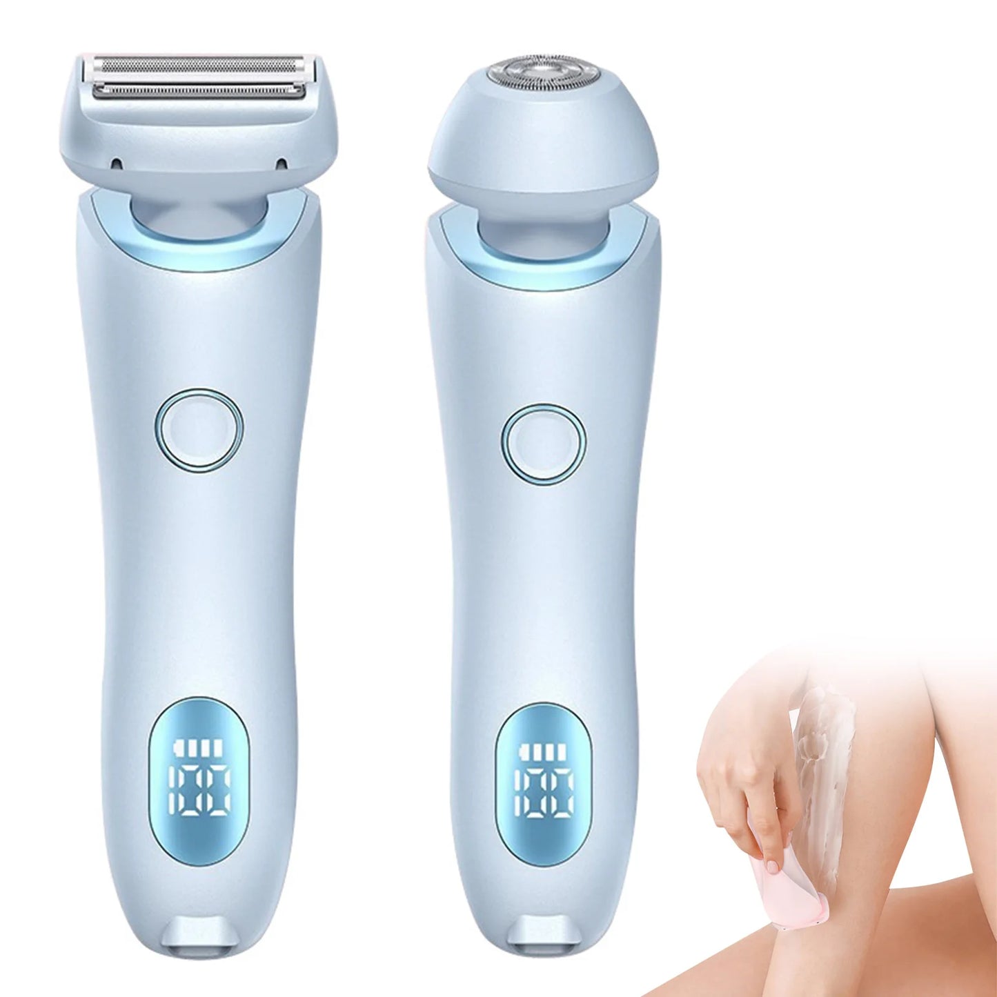 Fessional Hair Remover Electric Razors For Women Bikini Face Shavers Hair Removal Underarms Legs Ladies Body Trimmer Waterproof