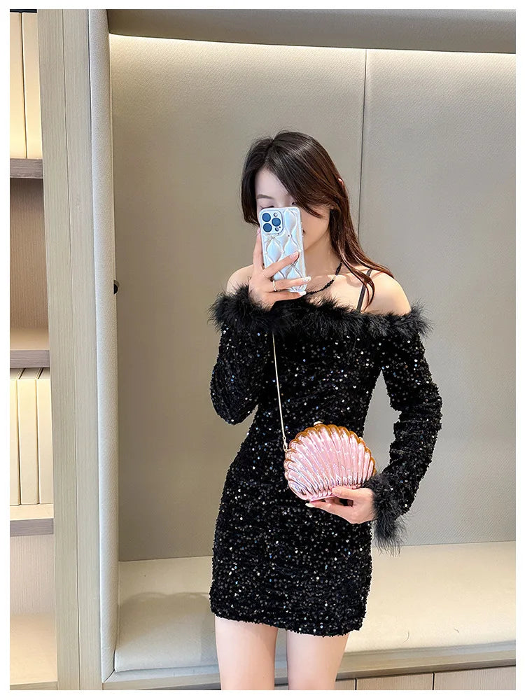 2024 Women Silver Gold Shell Bag Cute Acrylic Evening Clutch Bag With Strap For Wedding Party Small Purses Designer Handbags