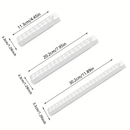 1PCS Human Ultra-thin Sensing Intelligent USB Charging Sensing Light Strip Display Cabinet Kitchen Wardrobe Dimming Light