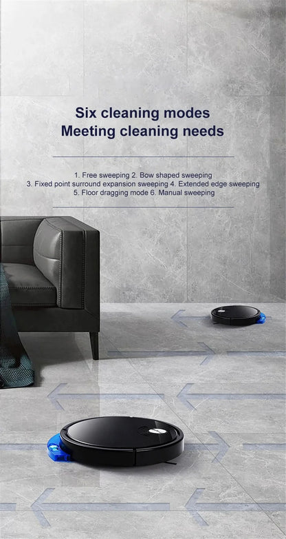 3 In 1 Smart Sweeping Robot Home Mini Sweeper Sweeping and Vacuuming Wireless Vacuum Cleaner Sweeping Robots For Home Use