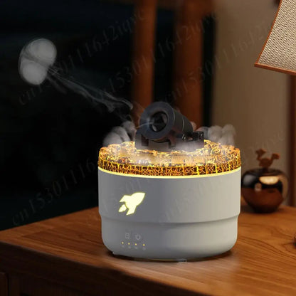 Volcanic Crack Light Cannons Air Humidifier Cannons Humidifier Essential Oil Diffuser Cannon Blast Turret Aromatherapy Diffuser