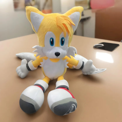 40cm Original Sonic Plush Toy Blue Shadow Sonico Peluche Soft Stuffed Toys Cotton Anime Sonical Plush For Children Birthday Gift