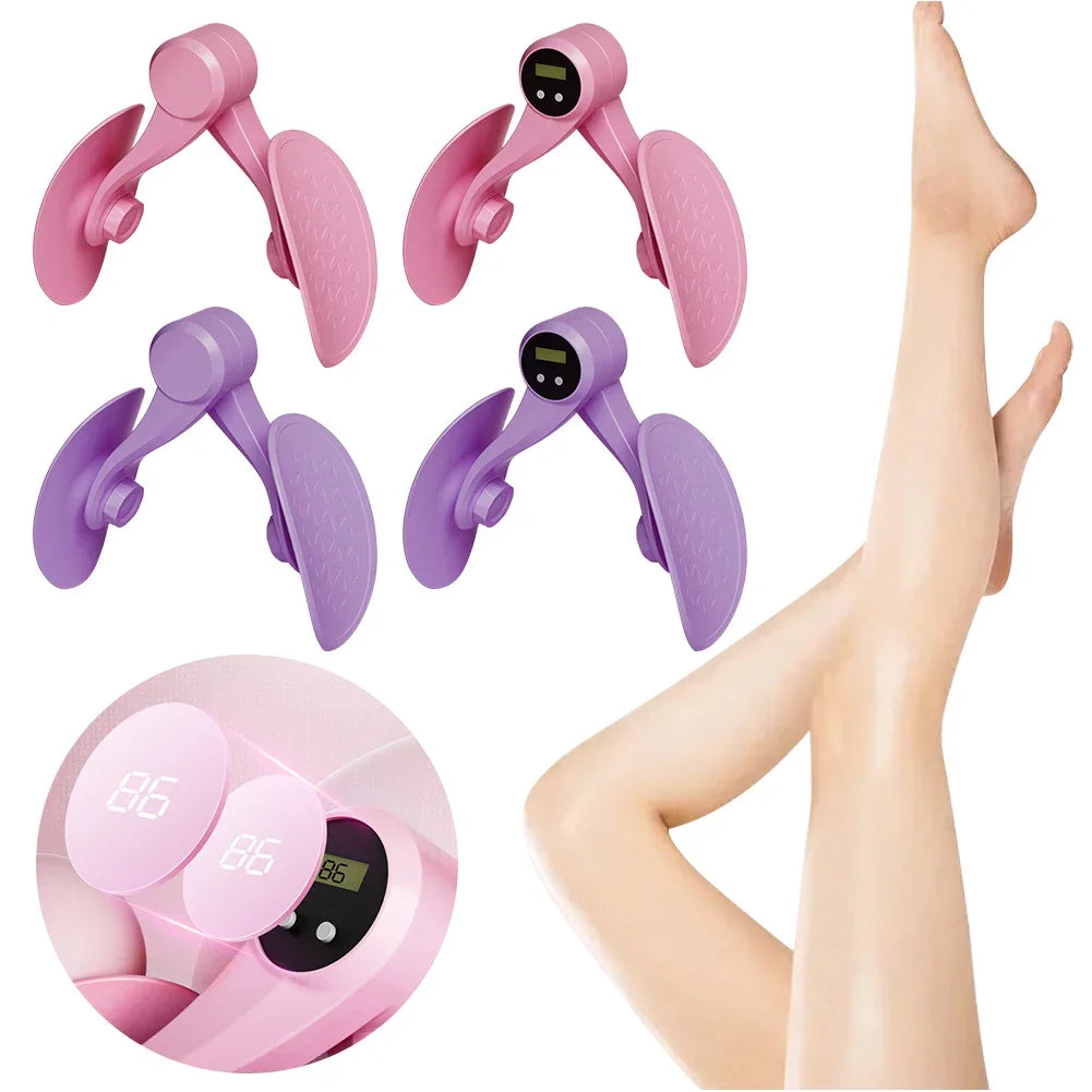 Pelvic Floor Muscle Trainer with Counter Kegel Exerciser Hip and Inner Thigh Exercise Equipment for Hip/Butt/Arm/Leg