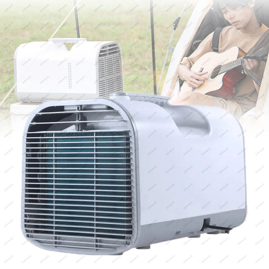 4777BTU Portable Air Conditioner Rapid Cooling Energy Saving Mini Air Cooler Compact Dehumidifier with App&Remote Control for RV