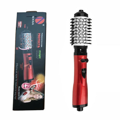 Hot Air Brush Design 3-In-1 Rotating Electric Hair Straightener Curling Comb Roller One-Step Electric Ion Hair Brush Hot comb