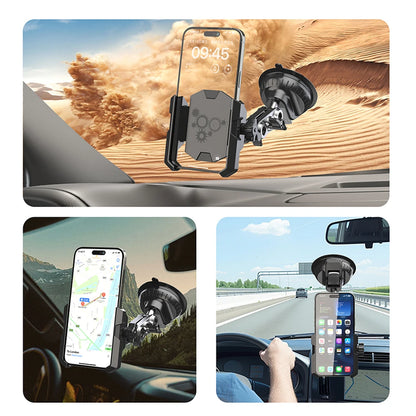 Universal Sucker Car Phone Holder 360° Rotatable Windshield Car Dashboard Mobile Cell Support Bracket GPS Support Hanging Holder