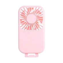 New usb charging small fan folding neck portable small electric fan desktop fan outdoor charging treasure handheld fan