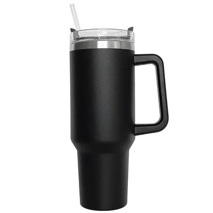 40oz Mug Outdoors With Handle Insulated Tumbler With Lids Straw Stainless Steel Coffee Tumbler Termos Cup for Travel Thermal Mug