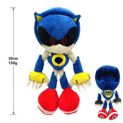 New Arrival Super Sonic Plush Toy The Hedgehog Amy Rose Knuckles Tails Cute Cartoon Soft Stuffed Doll Birthday Gift for Children