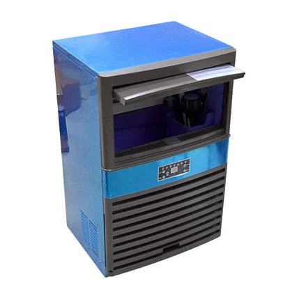 100kg Hot Ice Maker Machine for Bar Coffee Shop Milk Tea Room SK-80FA Commercial Ice Cube Making Machine 110V 220V