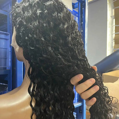 30 40 Inch Loose Deep Wave 13x6 Hd Lace Frontal Wig 360 Full Lace Curly Human Hair Wigs for Women 13x4 Water Wave Lace Front Wig