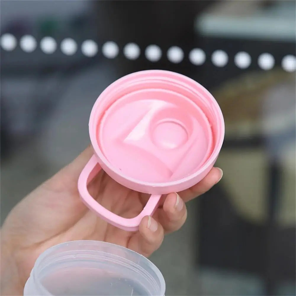 300ml/10.59oz Water Bottle For Drink Plastic Leak Proof Sports Bottles Protein Shaker Water Bottle Mixing Cup Kitchen Drinkware