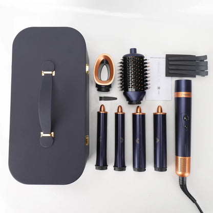 6-in-1 Multi-Styler, Negative Ion Hair Dryer&Airwrap, Powerful Hair Dryer Brush & Multi-Styler with Auto-Wrap Curlers