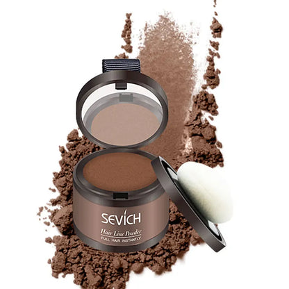 Sevich Waterproof Beard Filler Beard Hair Shadow Powder Root Cover Up Concealer Fill In Thinning Instantly Modify Fluffy Powder