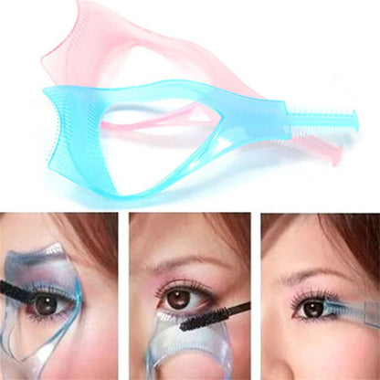 3 in 1 Eyelashes Tools Mascara Shield Applicator Guard Card Eyelash Guide for Beauty Cosmetic Makeup Tool