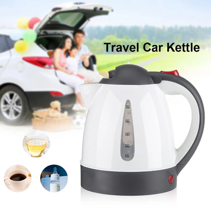 1000mL 12V Portable Car Kettle Cigarette Lighter Plug Water Heater Bottle for Tea Coffee Travel